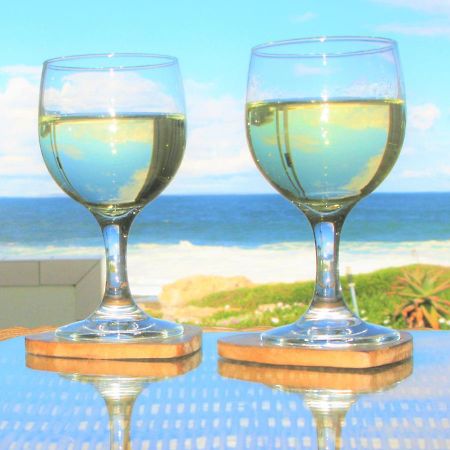 Beachfront House - Hermanus Whale View Villa Bagian luar foto
